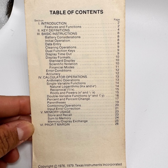 Texas Instruments TI Business Analyst-I Red LED Electronic Calculator w/Case VTG - Picture 8 of 12